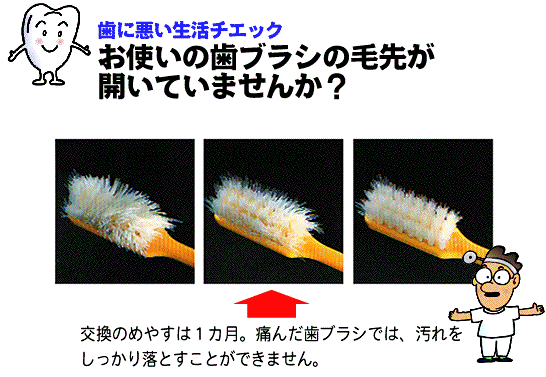 歯に悪い生活とは？